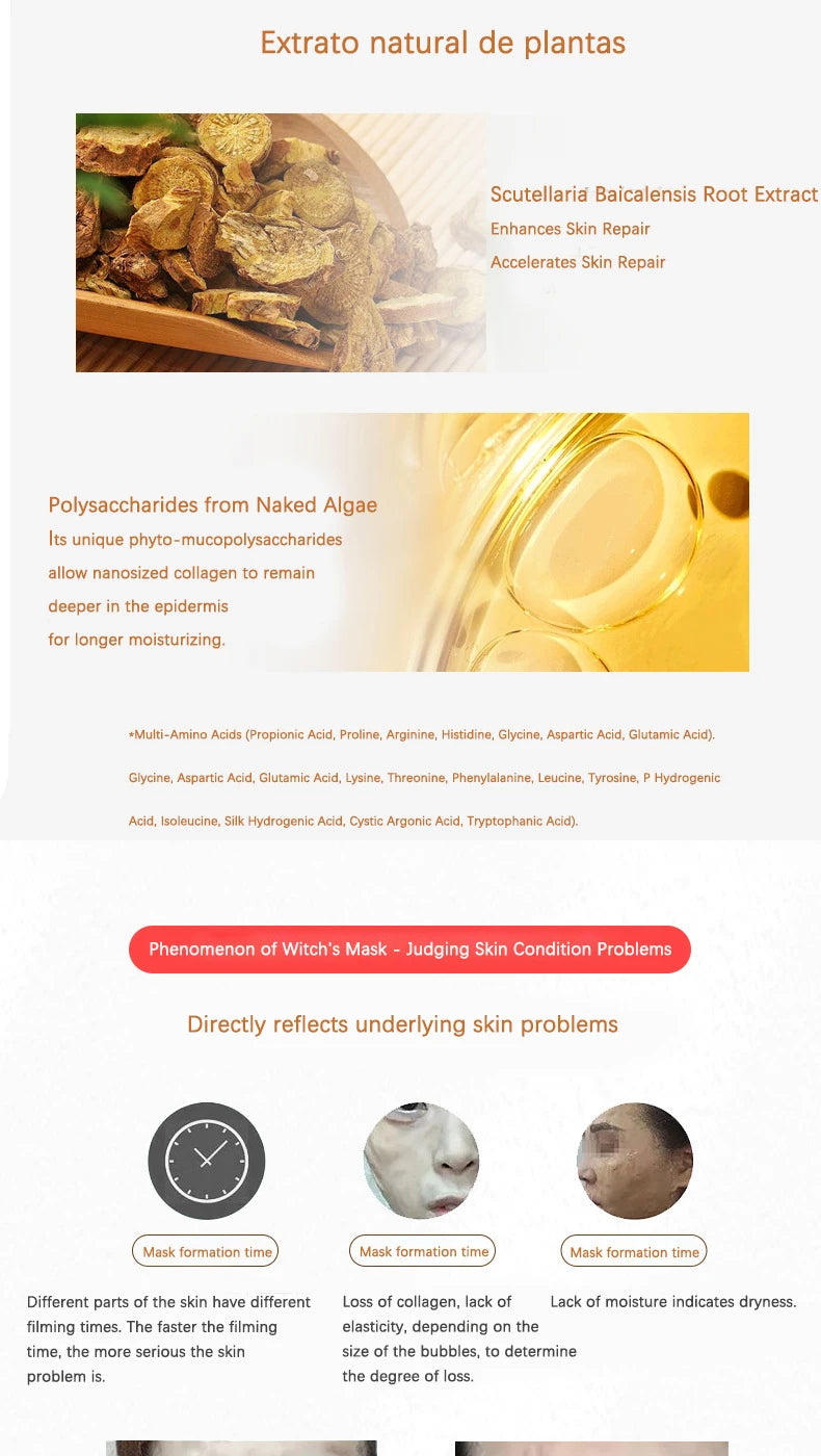 Korean Collagen Hyaluronic Acid Face Mask